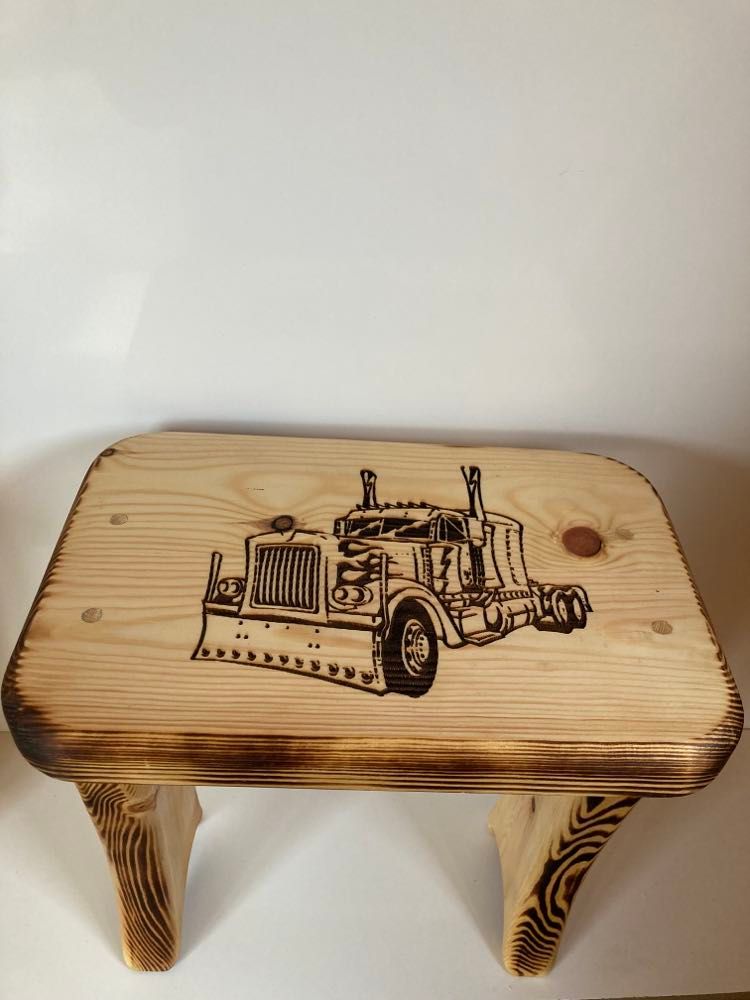 Wooden stool